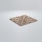 Ekena Millwork Medium Garland Decorative Fretwork Wood Wall Panels, Hickory, 15 3/8"W x 15 3/8"H x 3/8"T WALW16X16X0375GRDHI - alternate 6